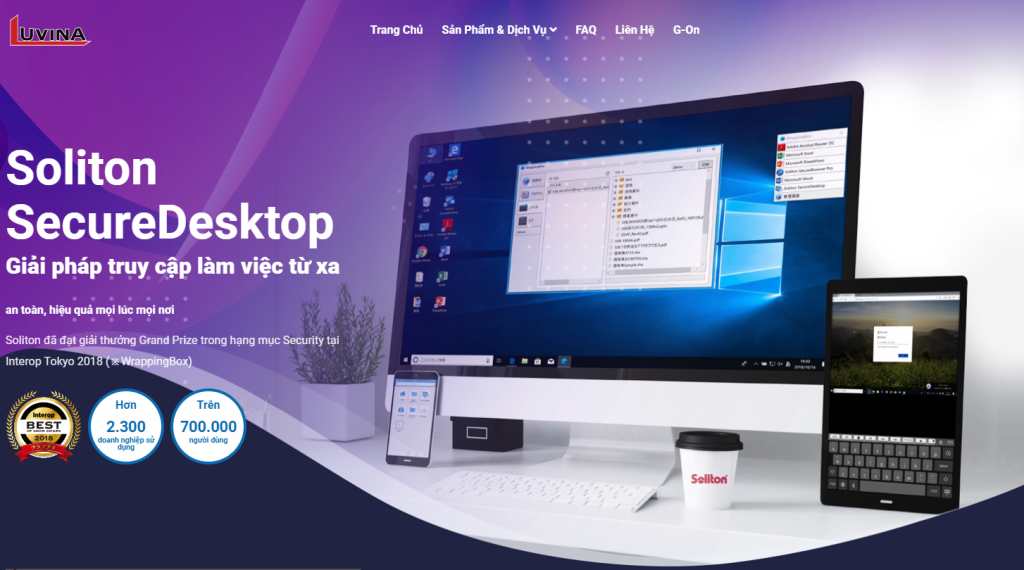 Phần mềm Soliton SecureDesktop